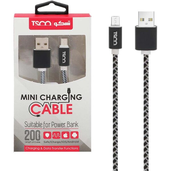 کابل شارژ و دیتا تسکو مدل TC-51N MINI